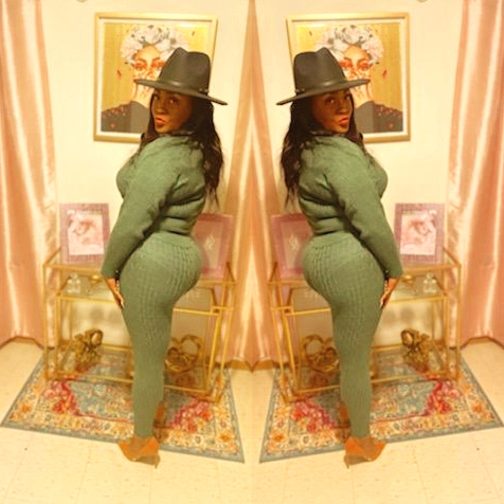 Sweater high waist set